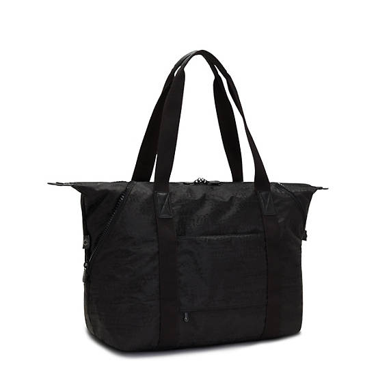 Kipling Art Medium Tote Tassen Zwart | België 1440FD